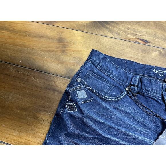 ARIYA JEANS Women's Size 11/12 Curvy Flare Dark Wash NWT - Picture 5 of 14